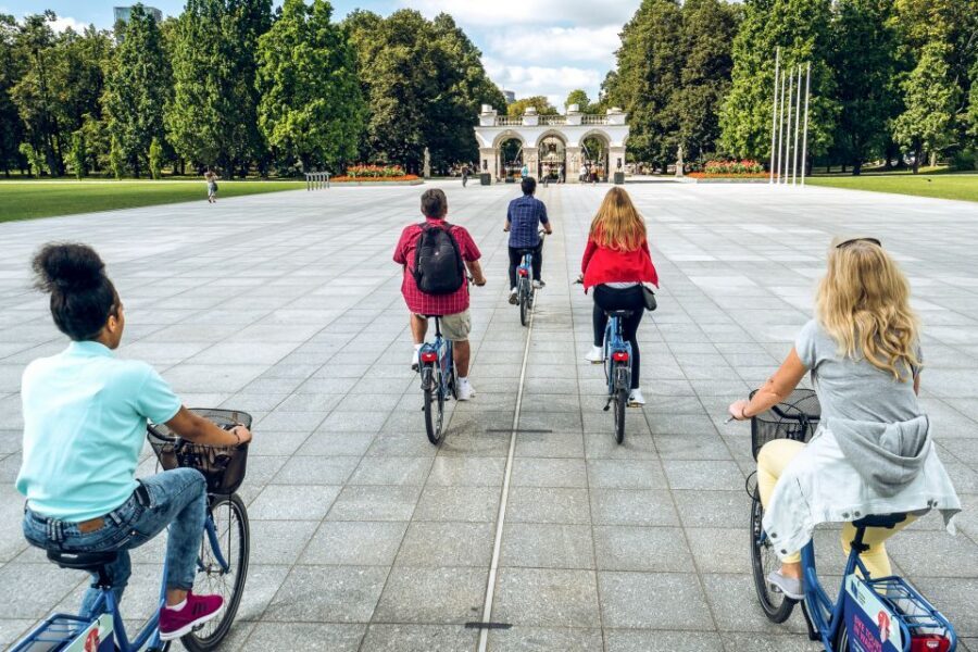 3-Hour Guided Cycling Tour of Warsaw - Warsaw Uprising Monument to Old Town: the story begins where it hurts