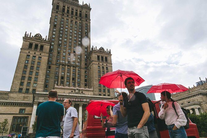 Communist Warsaw: private tour by retro minibus with hotel pickup - Hotel pickup that actually affects your timing