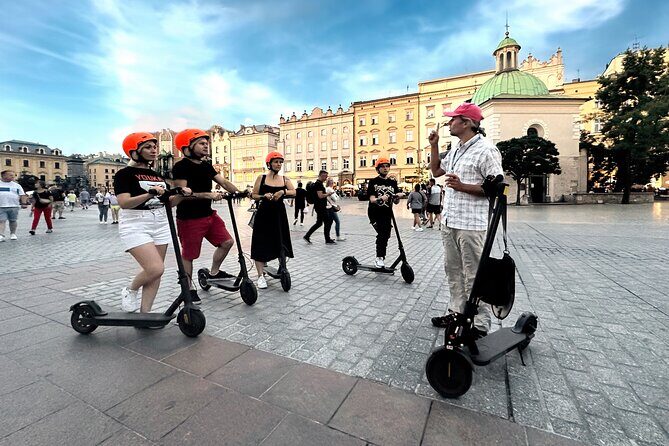 Electric Scooter Tour: Old Town Tour - 1,5-Hour of Magic! - New Town Square and Multimedia Fountain Park views