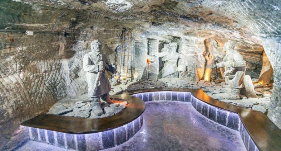From Warsaw: Guided Tour to Wieliczka Salt Mine and Krakow - Wieliczka crowds: plan for people, not just pictures