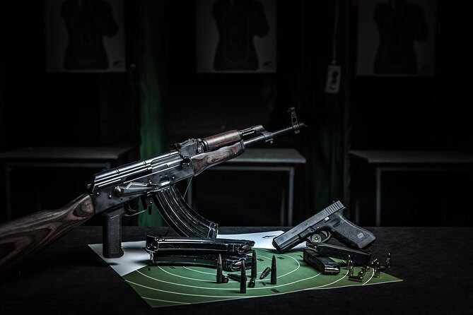 FSO Gunrange, Shooting package RED ARMY - Safety, ear/eye protection, and instructor coaching you can actually use