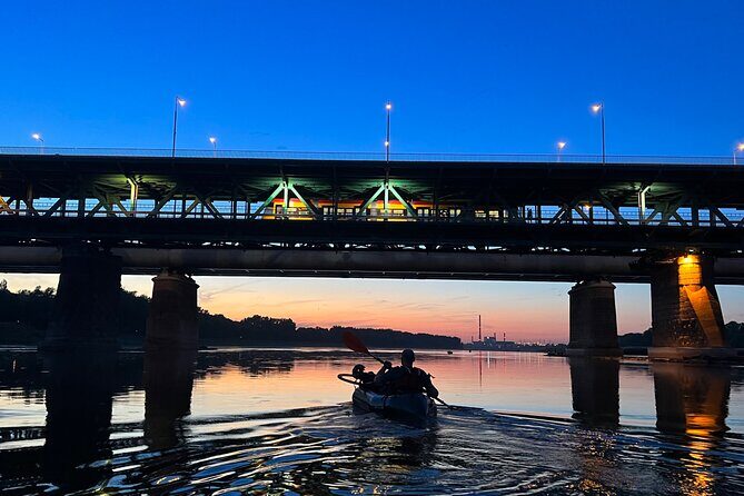 Packrafting / Kayaking Vistula River, Warsaw - The route makes sense: from Port Czerniakowski to Plaża Żoliborz