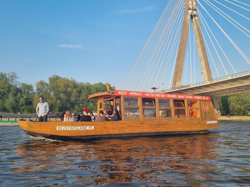 Warsaw: Evening Vistula Cruise with Welcome Drink - Where the cruise starts: Mermaid Monument to boarding at the riverside barge