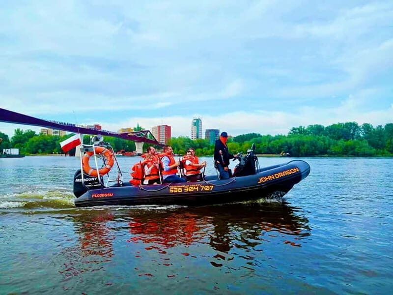Warsaw: Explore the Vistula on Its Longest Speedboat Route - Speedboat on the Vistula: the Warsaw you usually miss