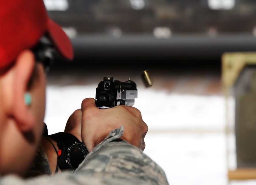 Warsaw: Extreme Shooting Range Experience with Transfers - Choosing your weapons: from Glock-style pistols to AK-style rifles