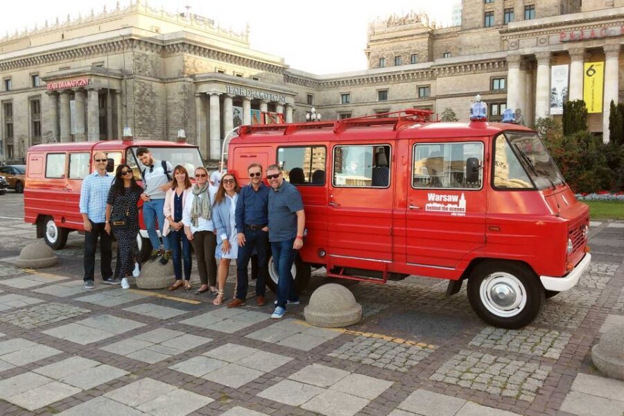 Warsaw: Private 3-Hour Tour by Communist Van - Riding a Żuk Communist Van Through Warsaw’s Streets