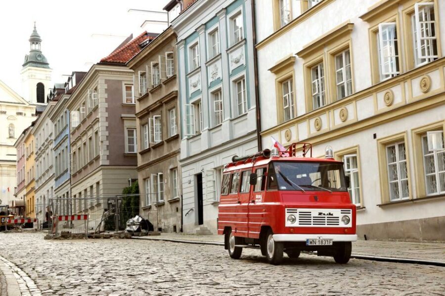 Warsaw: Private 3-Hour Tour by Communist Van - Old Town and the Royal Route: Seeing Warsaw’s “Before” and “After”