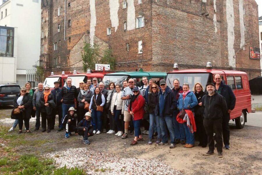 Warsaw: Private 3-Hour Tour by Communist Van - The Former Jewish Ghetto and WWII Stories You Can Shape