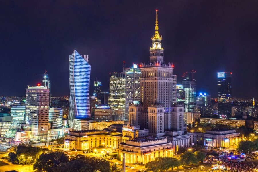 Warsaw: Private Vodka Tasting Night with Snacks and Pickup - Palace of Culture and Science Shot Stop