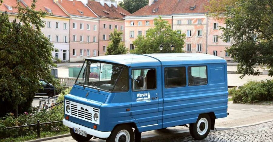 Warsaw: the Best of the City Private Tour by Retro Minibus - Market Square and the medieval-to-modern story you can see